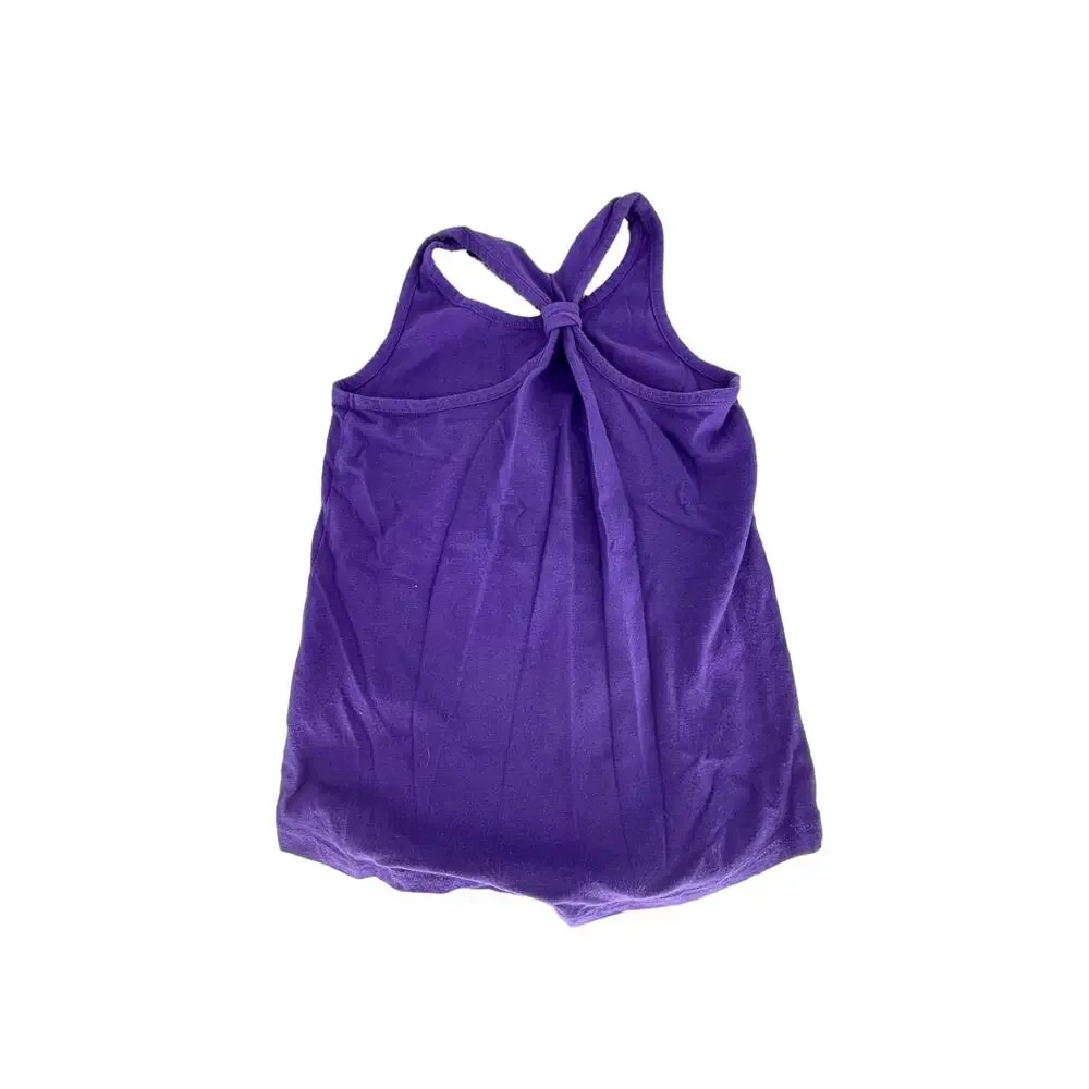 The Children's Place Purple Flawless Graphic Tank Top Youth Size Medium 7/8 Girl